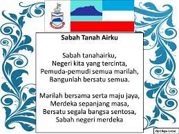Marilah bersama serta maju jaya, merdeka sepanjang masa, bersatu segala bangsa sentosa, sabah negeri merdeka. Sk Padang Berampah Sipitang Lirik Lagu Rasmi Negaraku Sabah Tanahairku Dan Lagu Sk Padang Berampah