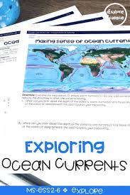 Climate Factors Ocean Currents Temperature Salinity Ngss Ms Ess2 6 Convection Currents Ocean Current Teaching Middle School Science