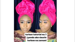 Ciki dai a jira ta fara tafasa idan ta fara tafasowa sai ki rinka kwashe kumfan k8na. Turban Tutorial Style No 1 Yanda Ake Daurin Turban Na Zamani Youtube