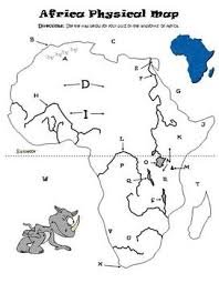 Looking for africa blank geography map? Africa Physical Political Map Activity Quiz By Wise Guys Tpt