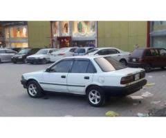 toyota corolla white color model 1988 totally genuine for sale in peshawar toyota corolla for sale toyota corolla corolla toyota corolla white color model 1988