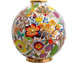 Faiencerie Et Emaux De Longwy Glass Art Porcelain Art Retro Crafts