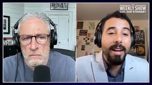 Jon welcomes @mosab_abutoha for his firsthand experience from Gaza. An  all-new The Weekly Show is out now.