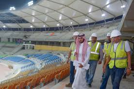 رئيس هيئة الرياضة يلتقي مهندسي ملعب عبدالله الفيصل بجدة