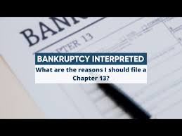 Why file chapter 13 instead of chapter 7? Kevin Schmidt Griffith Chapter 13 Bankruptcy Attorney Gary Chapter 13 Bankruptcy Attorney