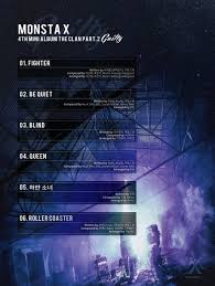 Monsta X Track List Nombres Monsta X