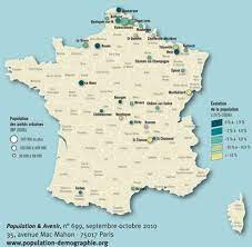 Dans le classement des villes françaises par nombre d'habitants, paris arrive en tête de liste. Les Villes Francaises De Plus De 50 000 Habitants En Decroissance Download Scientific Diagram