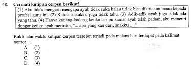 Latar tempat pada kutipan cerita tersebut adalah di. Soal Dan Pembahasan Bukti Latar Waktu Untuk Smp Zuhri Indonesia