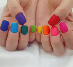 We Have 60 Ideas For Your Rainbow Nails Please Dress Up It In The New Season Rainbownails Springnails Rainbow Nails Design Rainbow Nails Colorful Nail Designs
