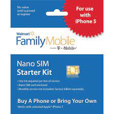 Designated as 4ff, or tip: Walmart Family Mobile Nano Sim Kit Walmart Com Walmart Com