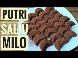 Resep Putri Salju Milo Youtube Kue Putri Resep Kue Ide Makanan