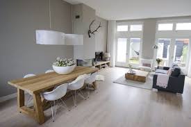 Wohn Esszimmer Mit Holzofen Huis Interieur Interieur Woonkamer Woon Eetkamer