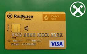 Obtin macar o limita de credit de 3000 de lei? Raiffeisen Member Gold Karte Fur Mitglieder