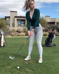 When most of the people i see playing professionallyenough to launch her presence to the golf audience. World S Hottest Golfer Risks Spilling Out Of Top As She Takes Swing At Haters Daily Star