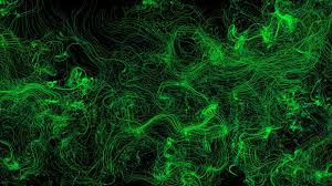 We present you our collection of desktop wallpaper theme: Download Wallpaper 2048x1152 Lines Waves Wavy Neon Green Ultrawide Monitor Hd Background