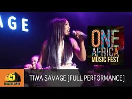 Image result for tiwa savage performance 2017