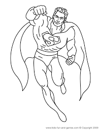 How to pay this game: Superman Coloring Pages Kids Games Central