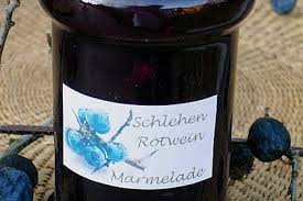 Schlehen Rotwein Marmelade Rezept Marmelade Rotwein Und Schlehen