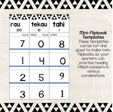 Have your class make a number frieze in te reo māori for your classroom wall, . Maori Numbers Count From 100 1000 The Te Reo Maori Classroom