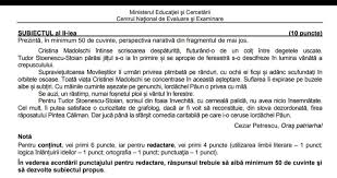 Exista si alte tipuri de perspectiva narativa: Ma Poate Ajuta Cineva La Subiectul 2 Brainly Ro