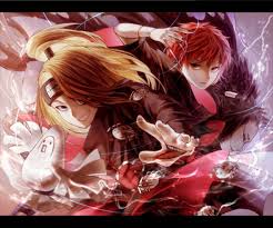 What kind of fan art is naruto shippuden? Naruto Shippuden Fanart Deidara And Sasori 1280x1067 Wallpaper Teahub Io