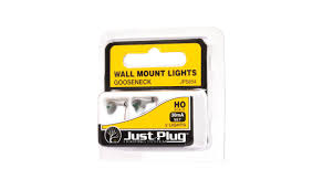 Woodland Scenics Just Plug Gooseneck Wall Mount Lights By Woodland Scenics 5654 Eugene Toy Hobby