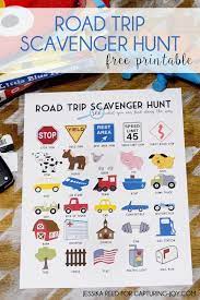 Jun 26, 2019 · there are some great things to keep kids entertained on a road trip that doesn't create too much noise, take up too much space, or make a mess. Road Trip Scavenger Hunt Free Printable Capturing Joy With Kristen Duke