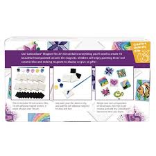 Some times ago, we have collected galleries for your need, look at the picture, these are newest images. Colorations Mini Tile Magnets Art Kit Set Of 10 Craft Kits Projects Arts Crafts Kits Arts Crafts All Categories