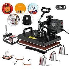 Amazon Com Co Z 110v 5 In 1 Heat Press 360 Degree Swivel Heat Press Machine Multifunction Sublimation Heat Press Machine Best Heat Press Machine Press Machine