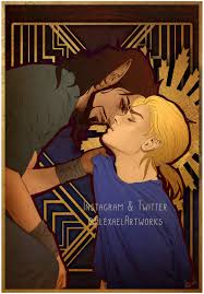 Wrathion & Anduin in Art Deco Style world of Warcraft - Etsy