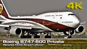 Fullhd qatar amiri boeing 747 8 bbj in action at basel bsl lfsb New Turkish Air Force One 4k Boeing 747 8 Bbj Vip Youtube