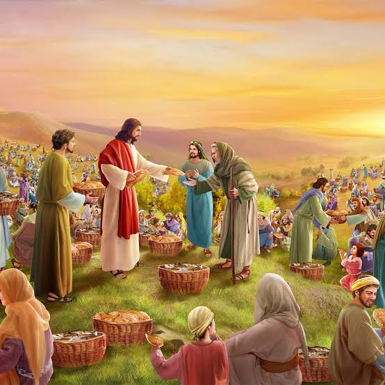 Jesus Feeds the Five Thousand. (John 6:8–13) One of his disciples… | by James Johnson | Medium