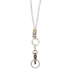 Decorative Lanyard Multi Bling Pretty Fashion Lanyard Etsy Beaded Fashion Necklace Fashion Lanyard Beautiful Beaded Necklaces