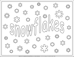 Here are a bunch of free printable winter coloring pages for kids to color! Winter Coloring Pages Snowflakes Planerium