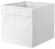 Ikea drona storage box canvas shelf folding organiser toy boxes uk seller. Ikea Foldable Storage Box White Amazon De Kuche Haushalt