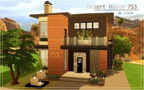 Contemporary Desert House Sims 4 Houses Sims 4 House Plans Sims 4 Modern House