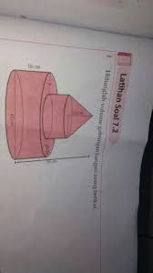 Volume bangun gabungan dicari dengan menjumlahkan volume bangun yang membentuk volume bangun gabungan tersebut. Hitunglah Volume Gabungan Bangun Ruang Berikut Brainly Co Id