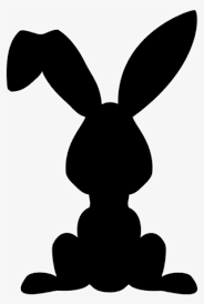 Scale your free easter bunny svg files to the proportional size of your bucket. Bunny Silhouette Png Transparent Bunny Silhouette Png Image Free Download Pngkey
