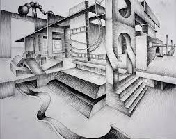 Pin By Brittany Metka On Art One Perspective Drawing Perspective Art Linear Perspective Drawing