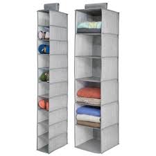 What are the shipping options for hanging closet organizers? Hanging Closet Organizer Target