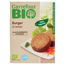 Una volta giunto il momento di cuocerli, ungete con un po' d'olio d'oliva il fondo di una padella antiaderente e fatela scaldare bene. Carrefour Bio Burger Di Seitan 2 X 80 G Carrefour