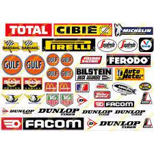 lot sponsors stand 2 www littlecaraddict fr autocollant voiture autocollant moto maquette voiture