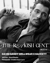 Hackett London x David Gandy Wellwear