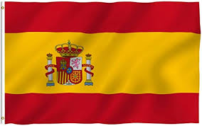 Historia sobre los distintos diseños de la bandera española hasta la actualidad. Anley Fly Breeze Bandera De Espana De 3x5 Pies Color Vivo Y Resistente A La Decoloracion Uv Encabezado De Lienzo Y Doble Costura Banderas Nacionales Espanolas Poliester Con Ojales