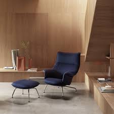 Doze Lounge Chair And Ottoman Bedroom Seating Area Scandinavian Sofa Design Muuto Furniture