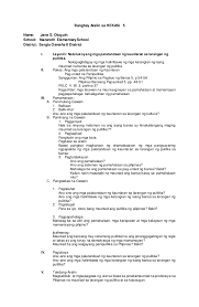 Ipinakita ang kabuluhan ng edukasyon sa pamamagitan ng pagpapalitan ng saloobin ng dalawa. Lesson Plan Hks 6 Kahalagahan Ng Edukasyon At Kalusugan