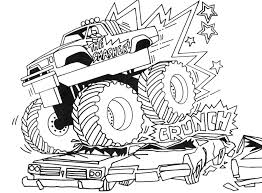 Grave digger monster truck coloring pages. Free Printable Monster Truck Coloring Pages Coloring Home