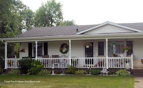 Here S An Example Of An Aesthetically Pleasing Front Porch With A Mansard Roof House With Porch House Front Porch Ranch Style Homes