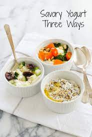 Maybe you would like to learn more about one of these? Savory Yogurt Three Different Ways Foxes Love Lemons