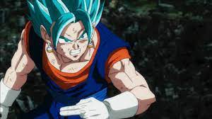 Dbs heroes vegito blue gif. Vegito Super Saiyan Blue Gif Id 55917 Gif Abyss